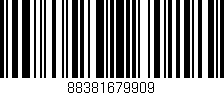 Código de barras (EAN, GTIN, SKU, ISBN): '88381679909'