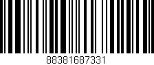 Código de barras (EAN, GTIN, SKU, ISBN): '88381687331'