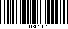 Código de barras (EAN, GTIN, SKU, ISBN): '88381691307'