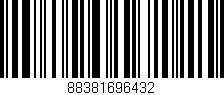Código de barras (EAN, GTIN, SKU, ISBN): '88381696432'