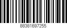 Código de barras (EAN, GTIN, SKU, ISBN): '88381697255'