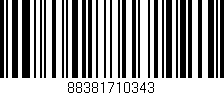 Código de barras (EAN, GTIN, SKU, ISBN): '88381710343'