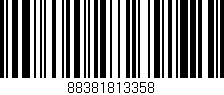 Código de barras (EAN, GTIN, SKU, ISBN): '88381813358'