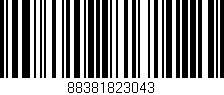 Código de barras (EAN, GTIN, SKU, ISBN): '88381823043'