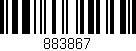 Código de barras (EAN, GTIN, SKU, ISBN): '883867'