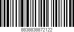Código de barras (EAN, GTIN, SKU, ISBN): '8838838872122'