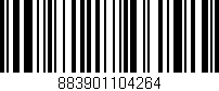 Código de barras (EAN, GTIN, SKU, ISBN): '883901104264'