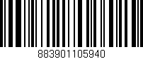 Código de barras (EAN, GTIN, SKU, ISBN): '883901105940'