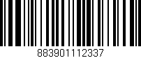 Código de barras (EAN, GTIN, SKU, ISBN): '883901112337'