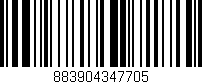 Código de barras (EAN, GTIN, SKU, ISBN): '883904347705'