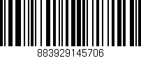 Código de barras (EAN, GTIN, SKU, ISBN): '883929145706'