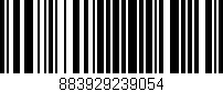 Código de barras (EAN, GTIN, SKU, ISBN): '883929239054'