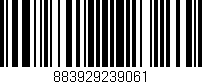 Código de barras (EAN, GTIN, SKU, ISBN): '883929239061'