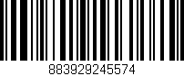 Código de barras (EAN, GTIN, SKU, ISBN): '883929245574'