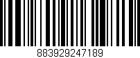 Código de barras (EAN, GTIN, SKU, ISBN): '883929247189'