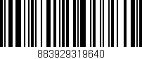 Código de barras (EAN, GTIN, SKU, ISBN): '883929319640'