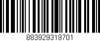 Código de barras (EAN, GTIN, SKU, ISBN): '883929319701'