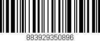 Código de barras (EAN, GTIN, SKU, ISBN): '883929350896'