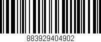 Código de barras (EAN, GTIN, SKU, ISBN): '883929404902'
