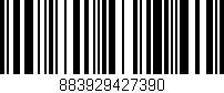 Código de barras (EAN, GTIN, SKU, ISBN): '883929427390'