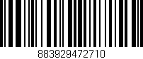 Código de barras (EAN, GTIN, SKU, ISBN): '883929472710'