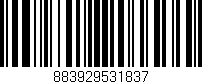 Código de barras (EAN, GTIN, SKU, ISBN): '883929531837'