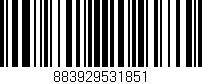 Código de barras (EAN, GTIN, SKU, ISBN): '883929531851'