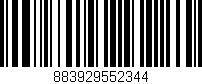 Código de barras (EAN, GTIN, SKU, ISBN): '883929552344'