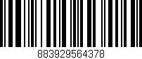 Código de barras (EAN, GTIN, SKU, ISBN): '883929564378'
