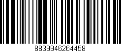 Código de barras (EAN, GTIN, SKU, ISBN): '8839946264458'