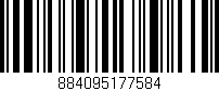 Código de barras (EAN, GTIN, SKU, ISBN): '884095177584'