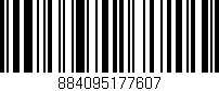 Código de barras (EAN, GTIN, SKU, ISBN): '884095177607'