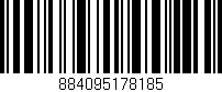 Código de barras (EAN, GTIN, SKU, ISBN): '884095178185'