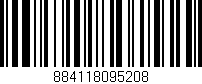 Código de barras (EAN, GTIN, SKU, ISBN): '884118095208'