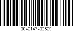 Código de barras (EAN, GTIN, SKU, ISBN): '8842147402529'