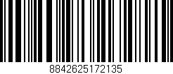 Código de barras (EAN, GTIN, SKU, ISBN): '8842625172135'