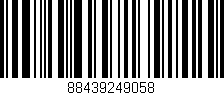 Código de barras (EAN, GTIN, SKU, ISBN): '88439249058'