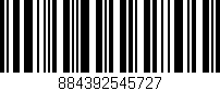 Código de barras (EAN, GTIN, SKU, ISBN): '884392545727'