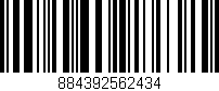 Código de barras (EAN, GTIN, SKU, ISBN): '884392562434'