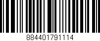 Código de barras (EAN, GTIN, SKU, ISBN): '884401791114'