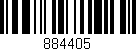 Código de barras (EAN, GTIN, SKU, ISBN): '884405'