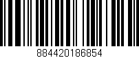 Código de barras (EAN, GTIN, SKU, ISBN): '884420186854'