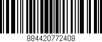 Código de barras (EAN, GTIN, SKU, ISBN): '884420772408'
