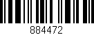 Código de barras (EAN, GTIN, SKU, ISBN): '884472'