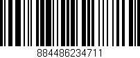 Código de barras (EAN, GTIN, SKU, ISBN): '884486234711'