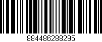 Código de barras (EAN, GTIN, SKU, ISBN): '884486288295'