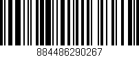 Código de barras (EAN, GTIN, SKU, ISBN): '884486290267'