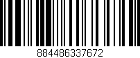 Código de barras (EAN, GTIN, SKU, ISBN): '884486337672'