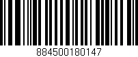 Código de barras (EAN, GTIN, SKU, ISBN): '884500180147'