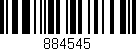 Código de barras (EAN, GTIN, SKU, ISBN): '884545'